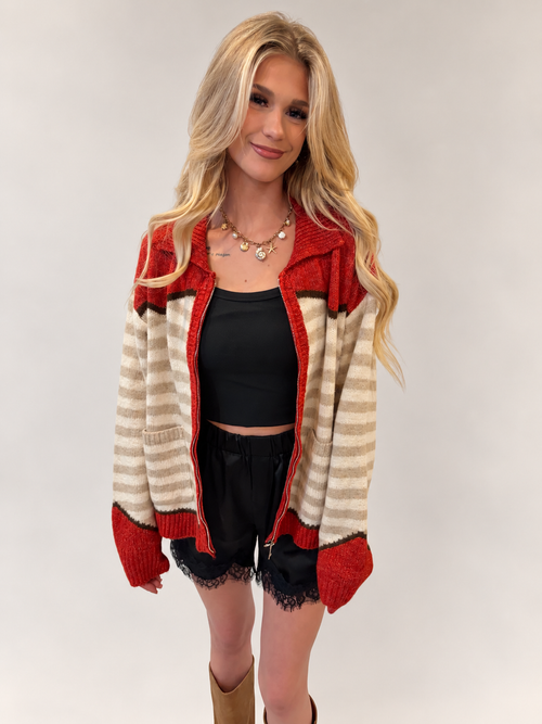 Giddy Up Knit Sweater