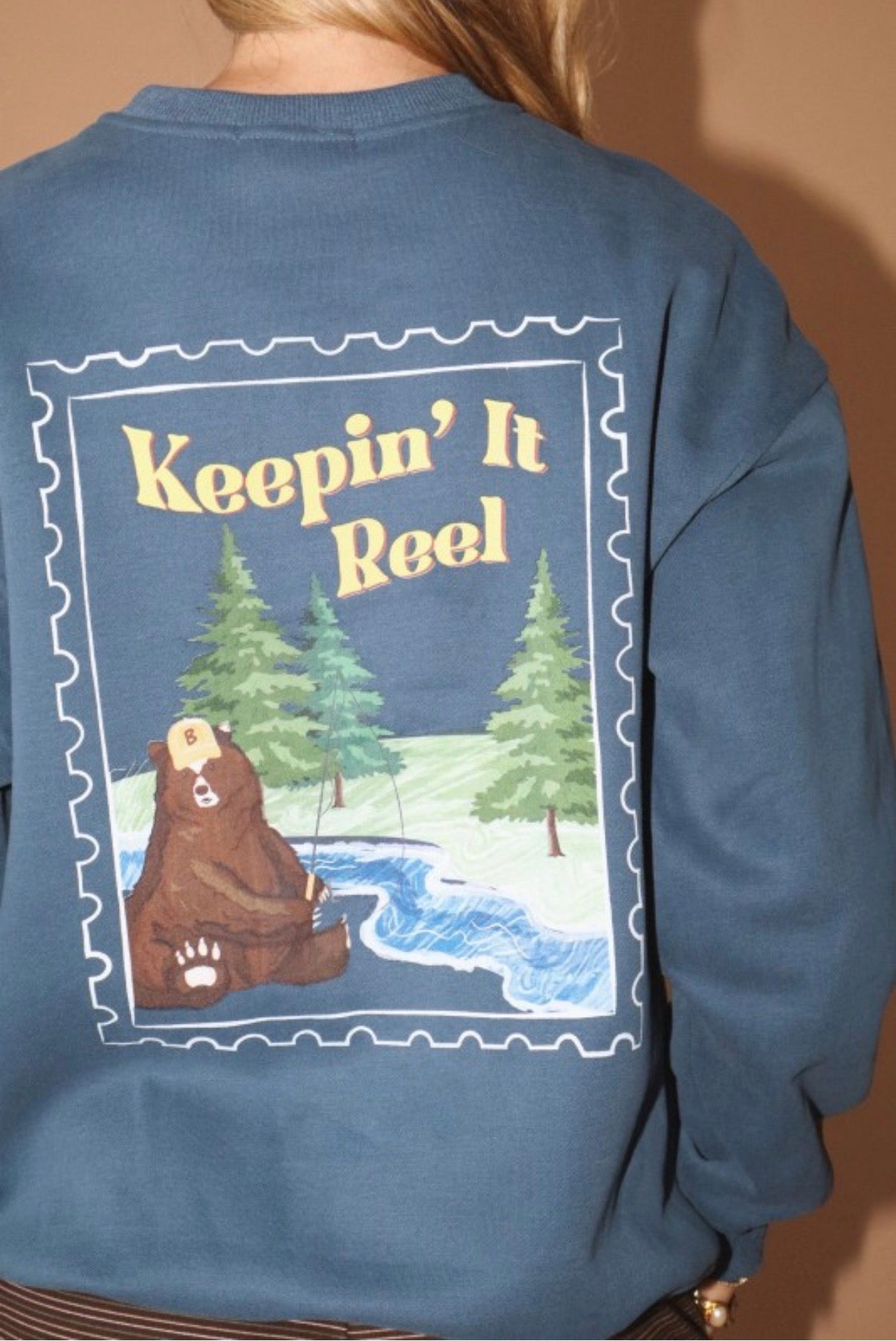 Keepin’ it reel pullover